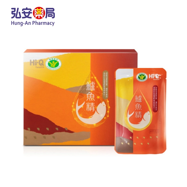 Hi-Q health 褐藻醣膠鱸魚精5入禮盒