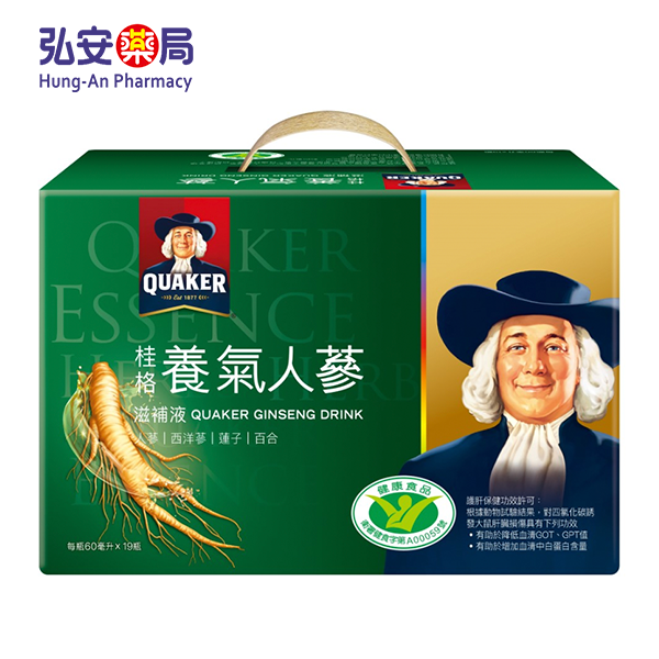 桂格養氣人蔘禮盒60ML*19入